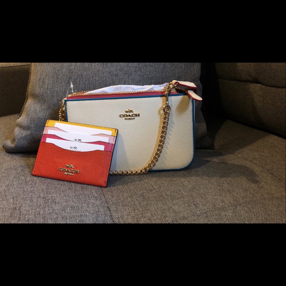 COACH Carmine Multi Purse and matching cardholder